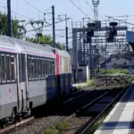 Une rame Corail Intercités de la SNCF