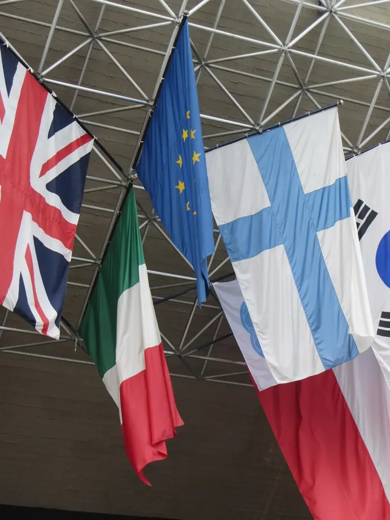Drapeaux de l Union européenne