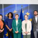 Representants d OpenAI lors d une visite a la Commission europeenne