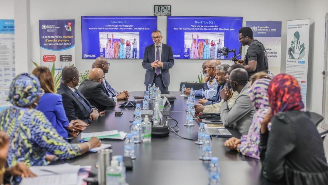 Photo : Compte X du Dr Tedros.
