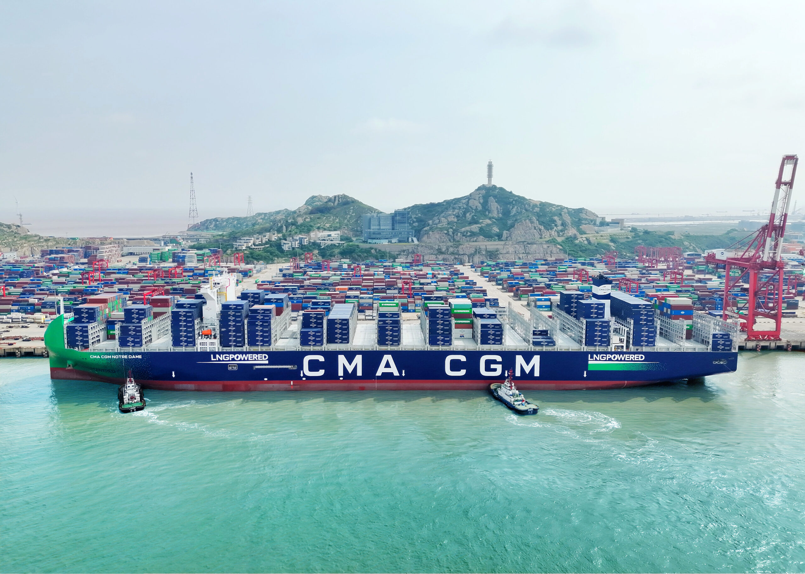 Le Notre-Dâme. Image : @CMA CGM