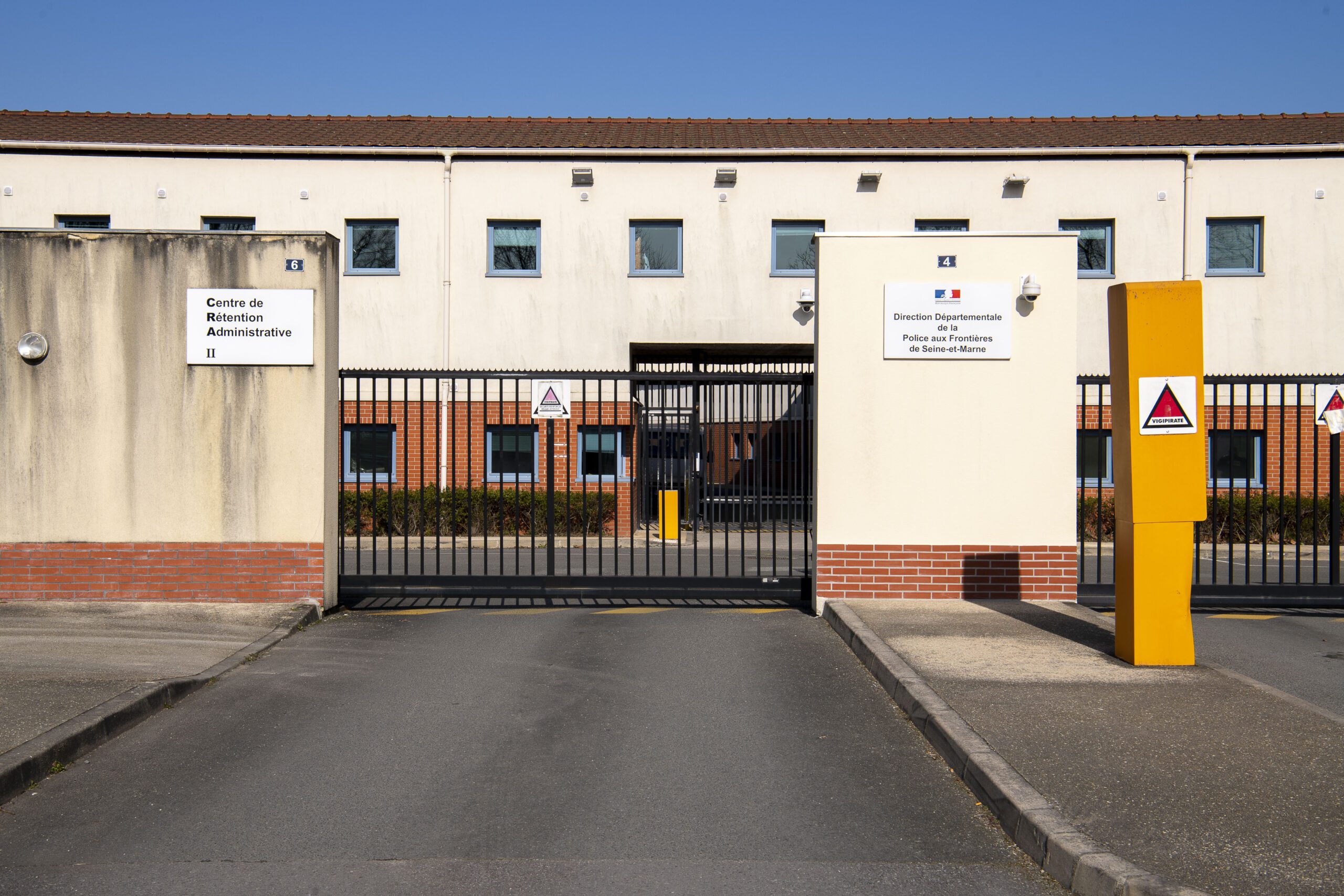 Le CRA de Mesnil-Amelot. Photo : @CIMADE