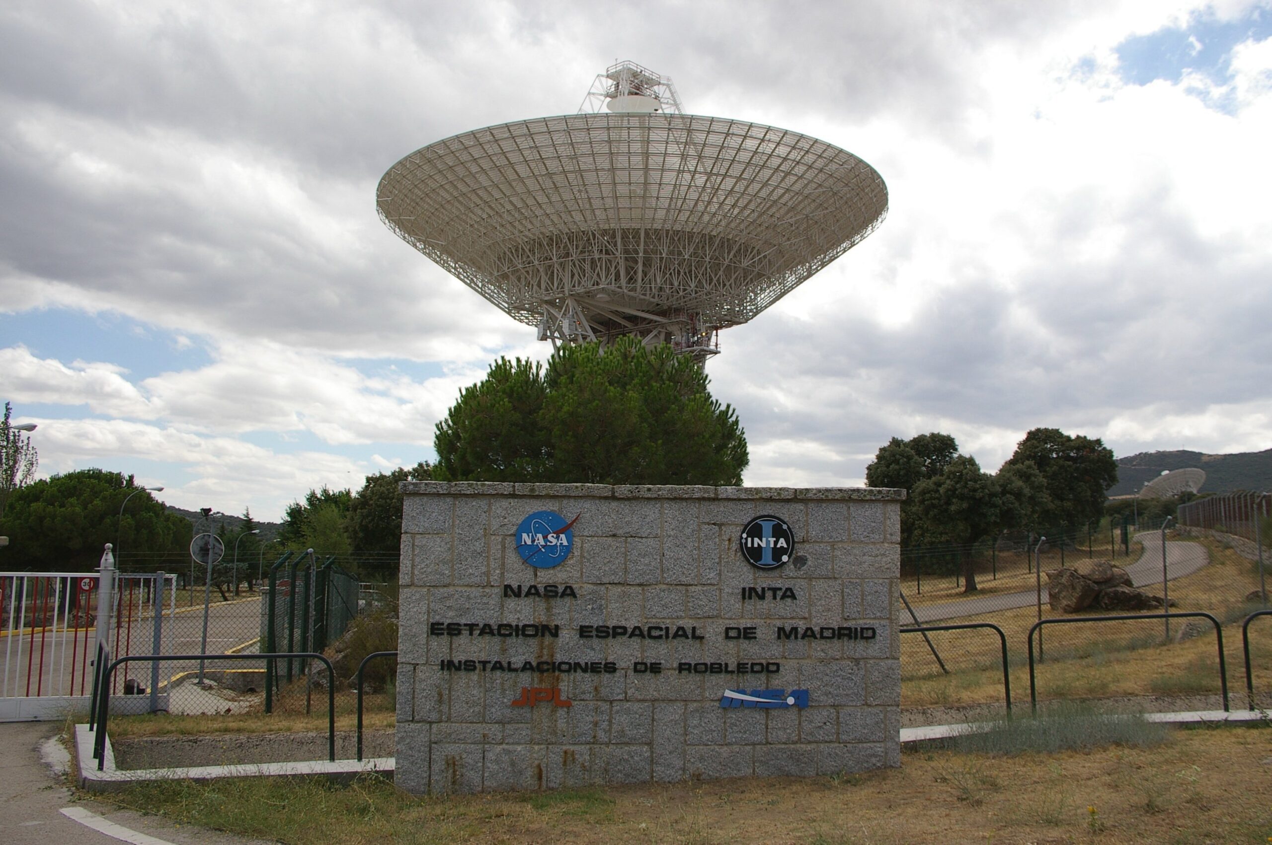 Le Madrid Deep Space Communications Complex. Photo : @Hector Blanco de Frutos