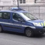 Véhicule de la Gendarmerie nationale française