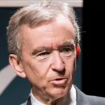 Bernard Arnault, PDG de LVMH, lors d une conference a l Ecole polytechnique