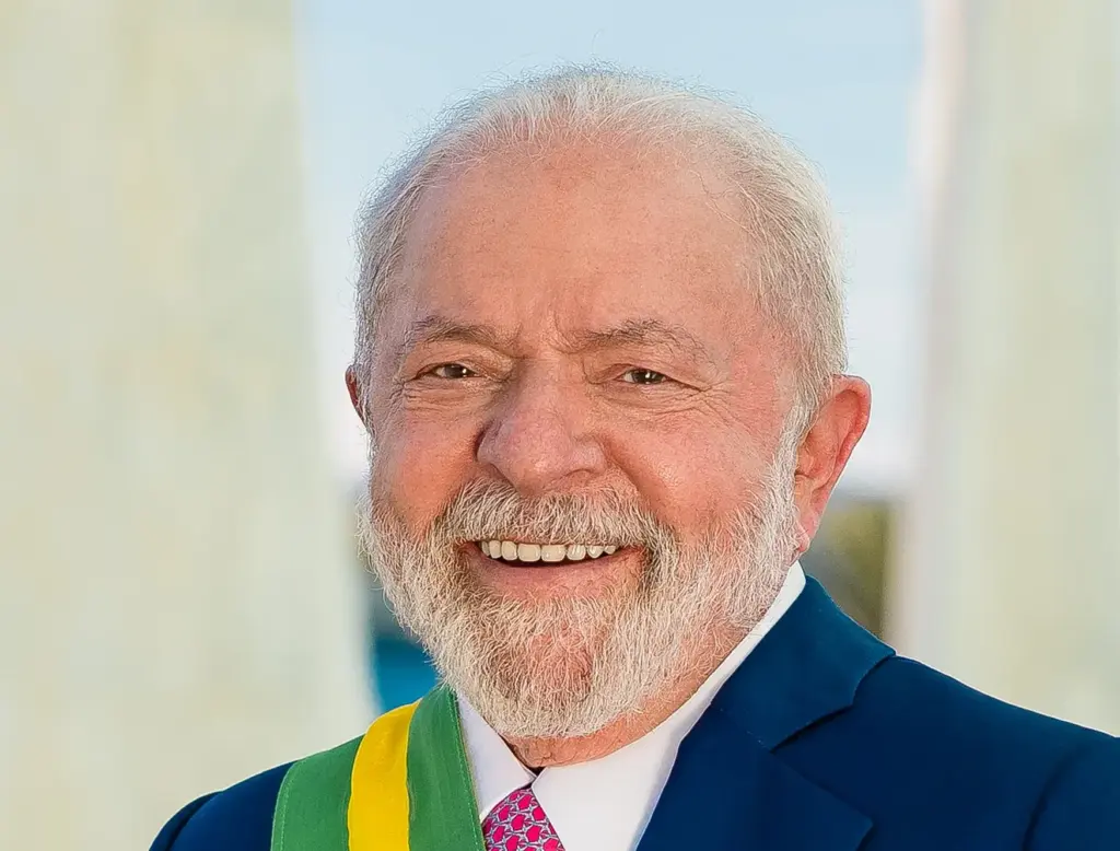 Le president bresilien Luiz Inacio Lula da Silva, photo officielle