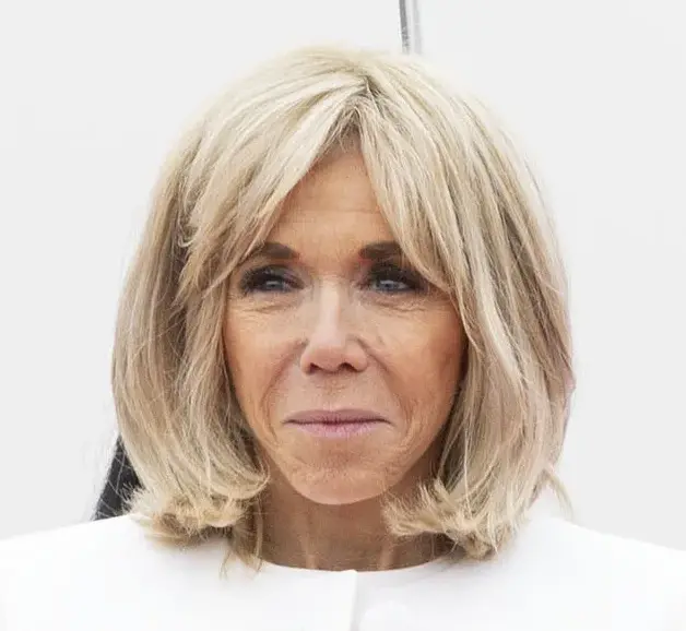 Brigitte Macron lors dun deplacement officiel