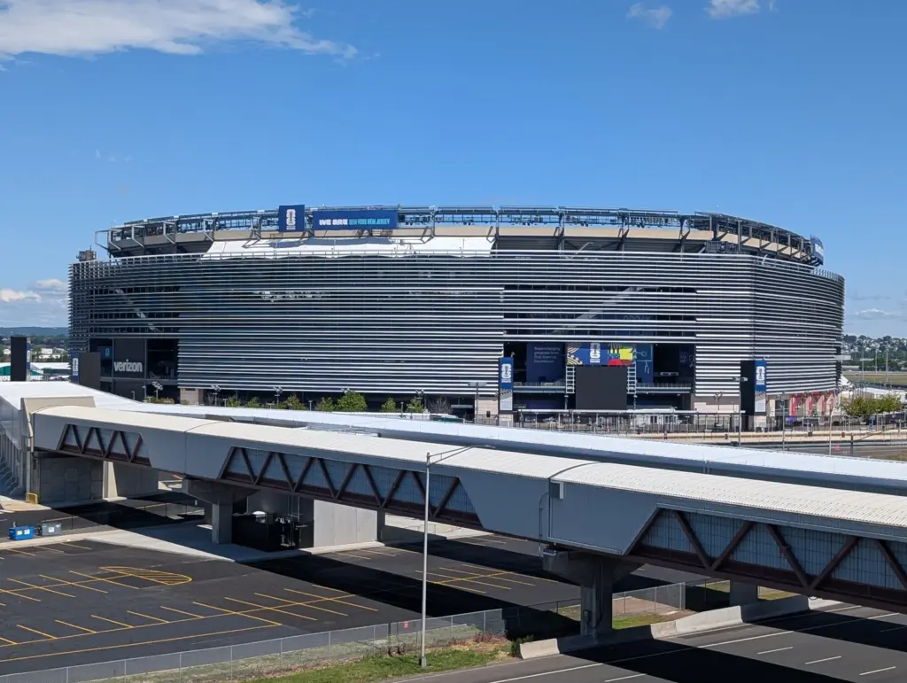 Extérieur du MetLife Stadium lors de la Coupe du monde 2026