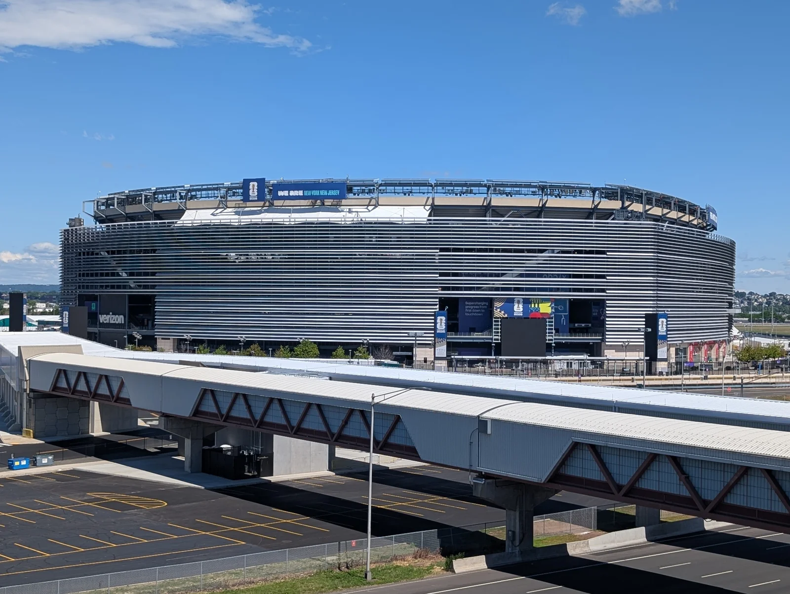 Extérieur du MetLife Stadium lors de la Coupe du monde 2026