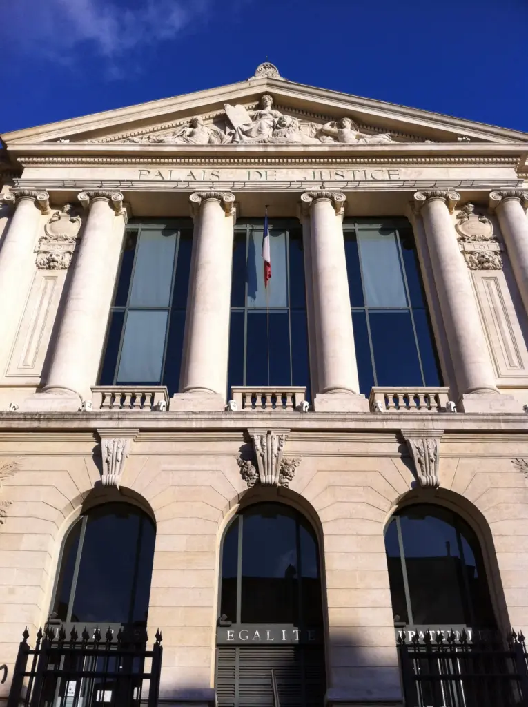 Le palais de justice de Nice, siège du parquet en charge du dossier des cérémonies chamaniques aux dérives sectaires