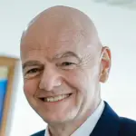 Gianni Infantino, président de la FIFA, lors d'une rencontre officielle