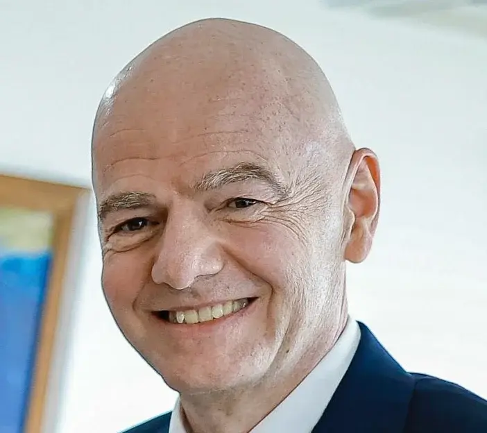 Gianni Infantino, président de la FIFA, lors d'une rencontre officielle