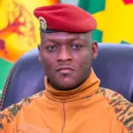 Le capitaine Ibrahim Traoré, chef de l'État du Burkina Faso