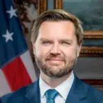 Portrait officiel du vice-président américain JD Vance