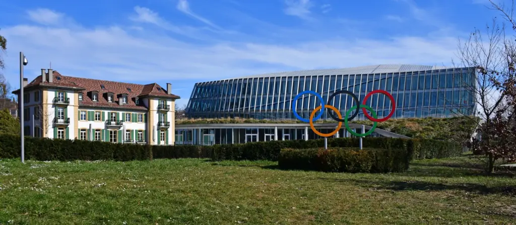 Siège du Comité international olympique (CIO) à Lausanne, en Suisse