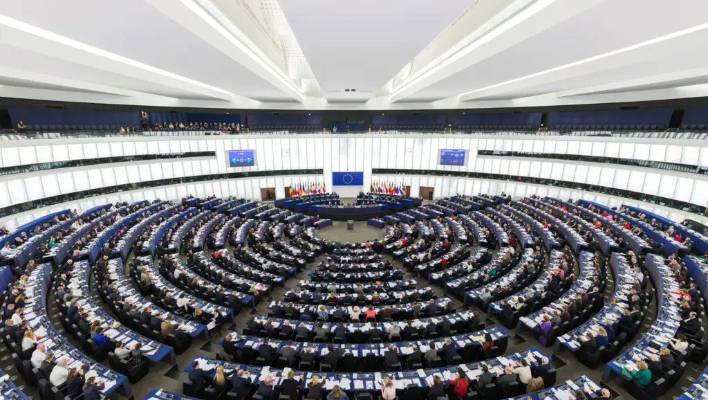 Hémicycle du Parlement européen à Strasbourg