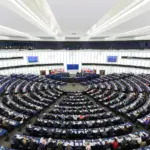 Hémicycle du Parlement européen à Strasbourg