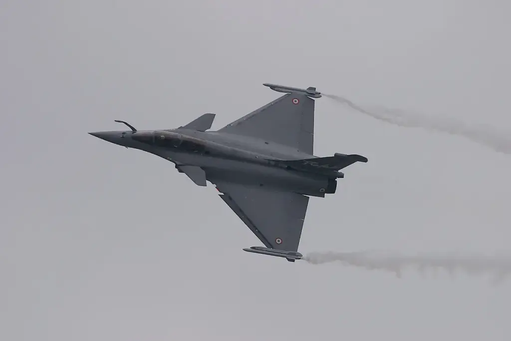 Avion de combat Rafale de l'armée de l'air française