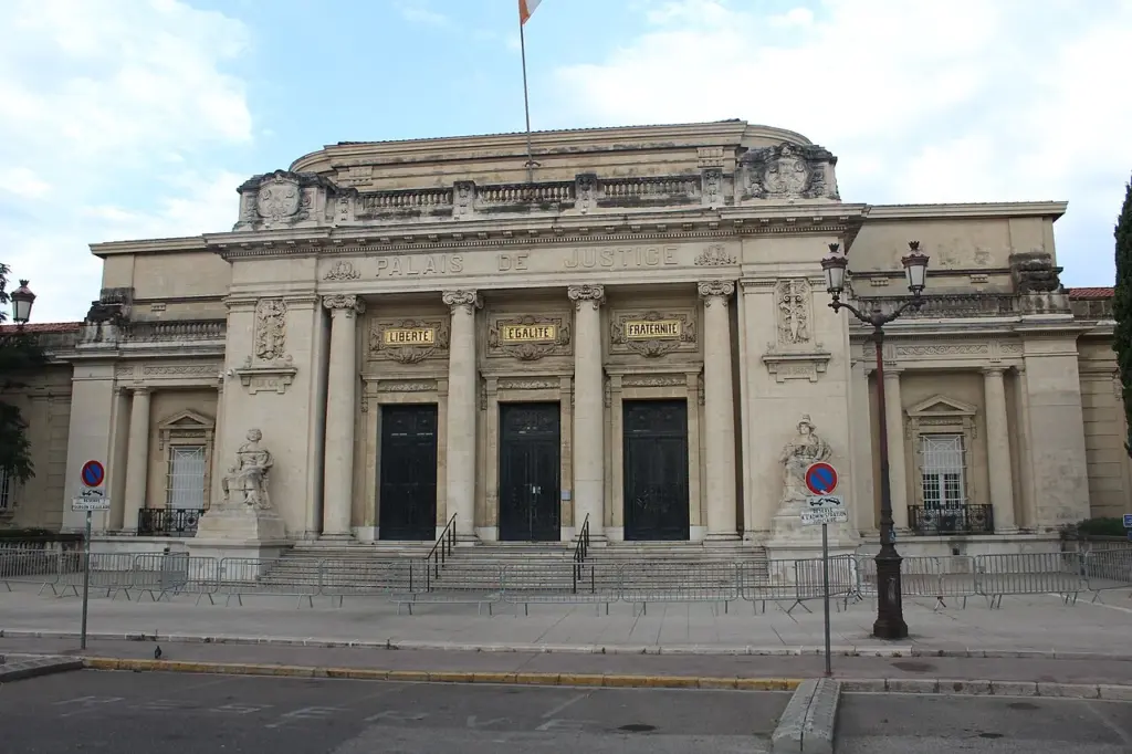 Le palais de justice de Toulon, dans le Var