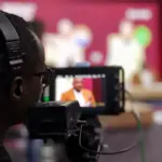 Régie de diffusion télévisée, illustrant l'affaire Xenia Fedorova et le soutien de Canal+ et Lagardère à la liberté d'expression