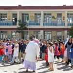 Salle de classe d'une école primaire en Algérie