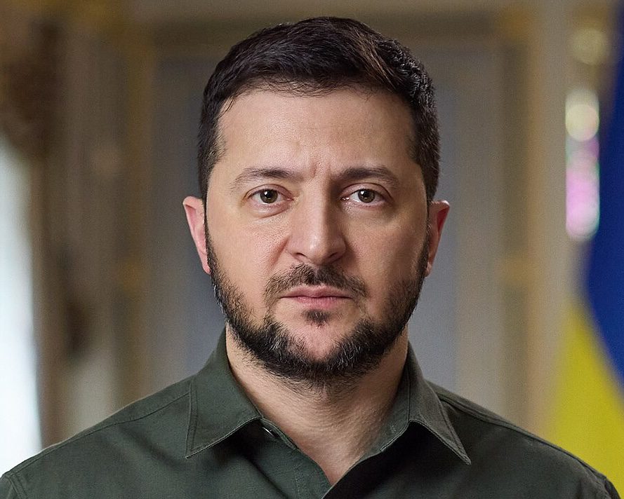 Volodymyr Zelensky. Photo : @Press Service of the President of Ukraine