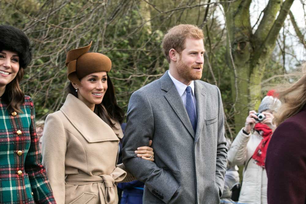 Harry et Meghan. Photo : @Mark Jones