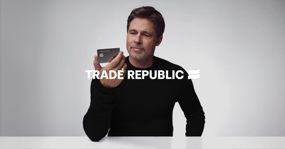 Brad Pitt. Photo : @Trade Republic