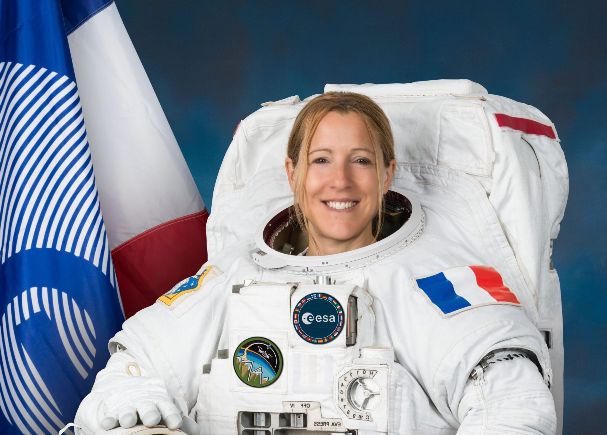Sophie Adenot. Photo : @NASA/Helen Arase Vargas and David DeHoyos