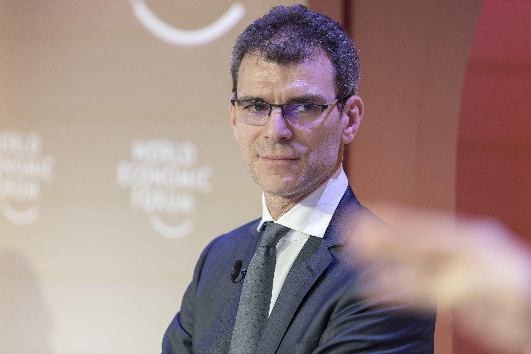 Georges-Olivier Reymond, CEO de PASQAL à Davos 2025. Photo : @orld Economic Forum / Chris Heeney