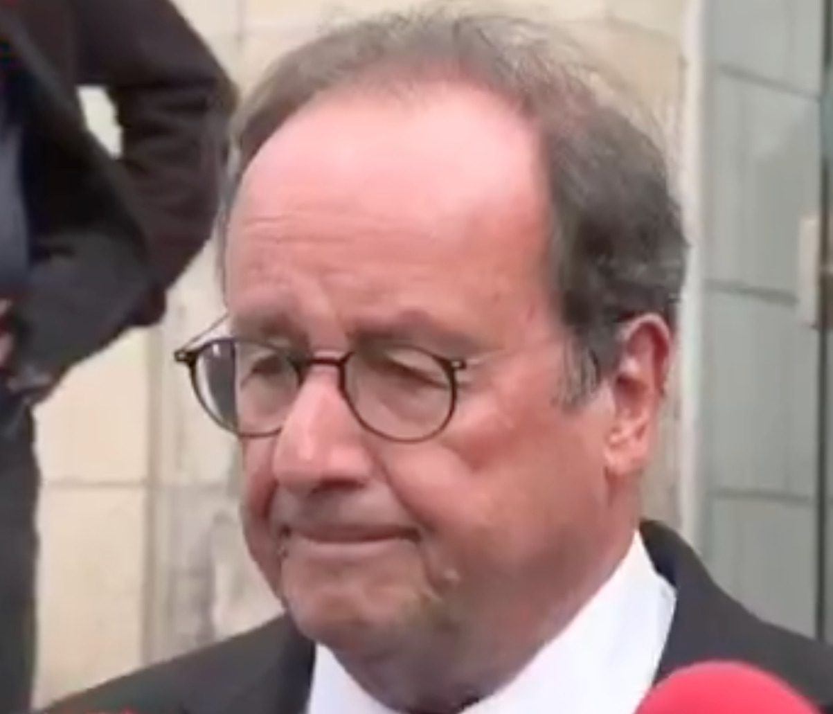 François Hollande. Image : capture d'écran BFMTV.