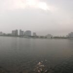 Vue de Pyongyang, capitale de la Corée du Nord