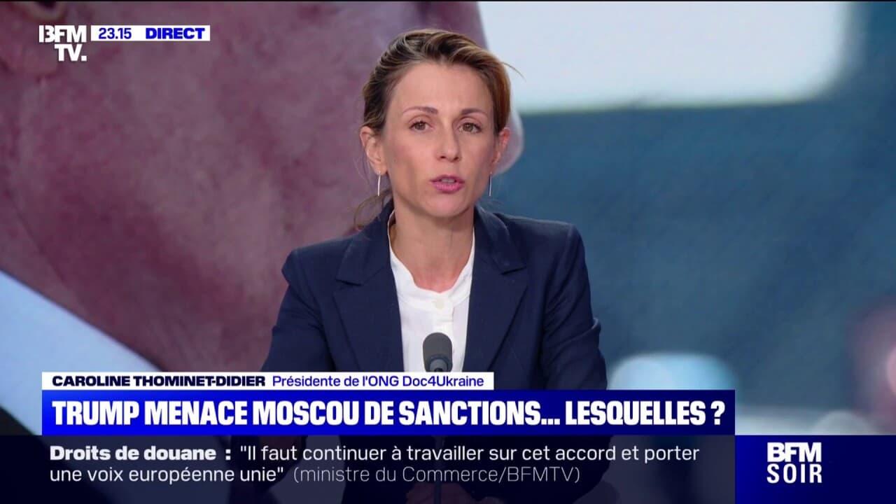 Caroline Thominet. Image : capture d'écran BFMTV.