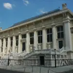 Le palais de justice de Paris, sur l'île de la Cité