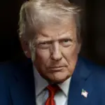 Portrait officiel du president americain Donald Trump, Maison Blanche
