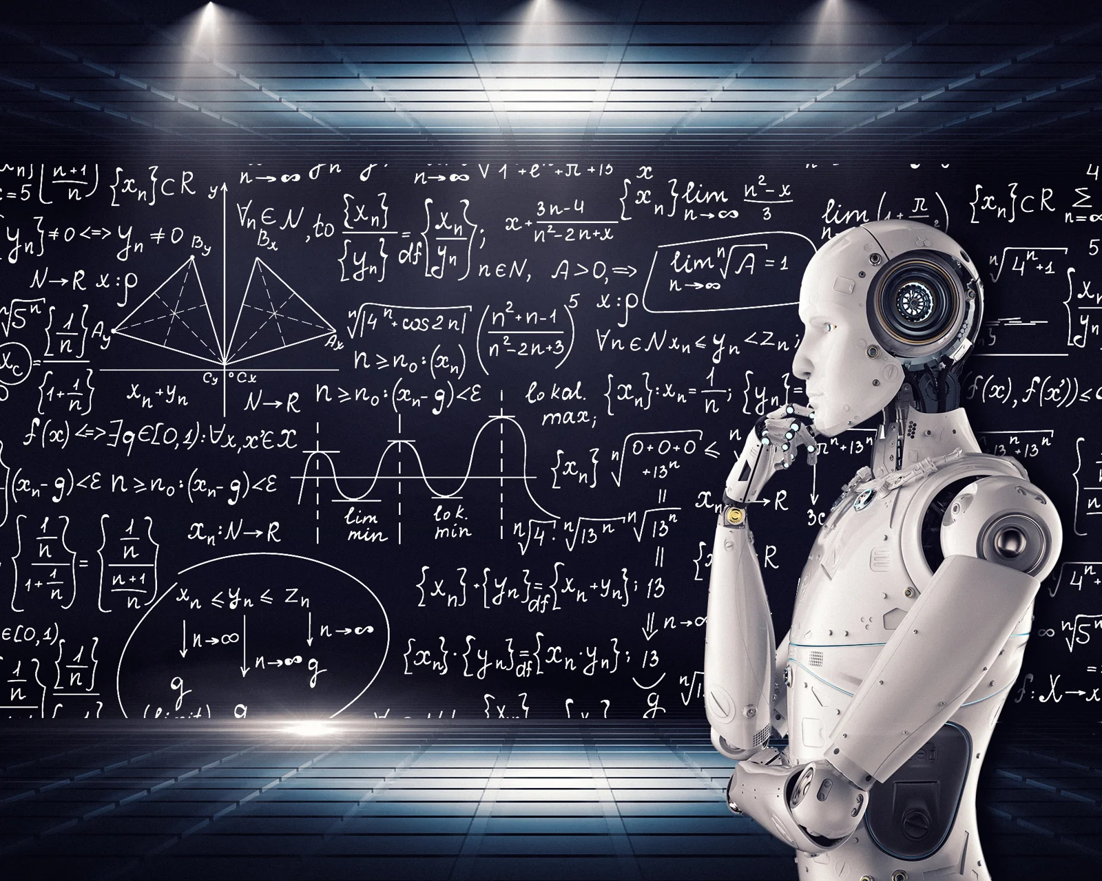 Illustration représentant l intelligence artificielle et un réseau de neurones