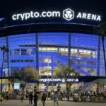 Extérieur du Crypto.com Arena, salle des Los Angeles Lakers