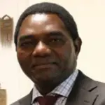 Hakainde Hichilema, président sortant de Zambie et candidat à sa réélection