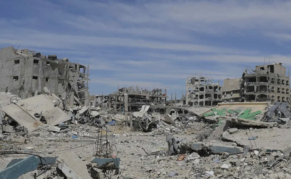 Destructions dans le camp de Jabalia, dans la bande de Gaza