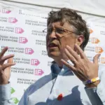 Bill Gates lors d'une prise de parole publique
