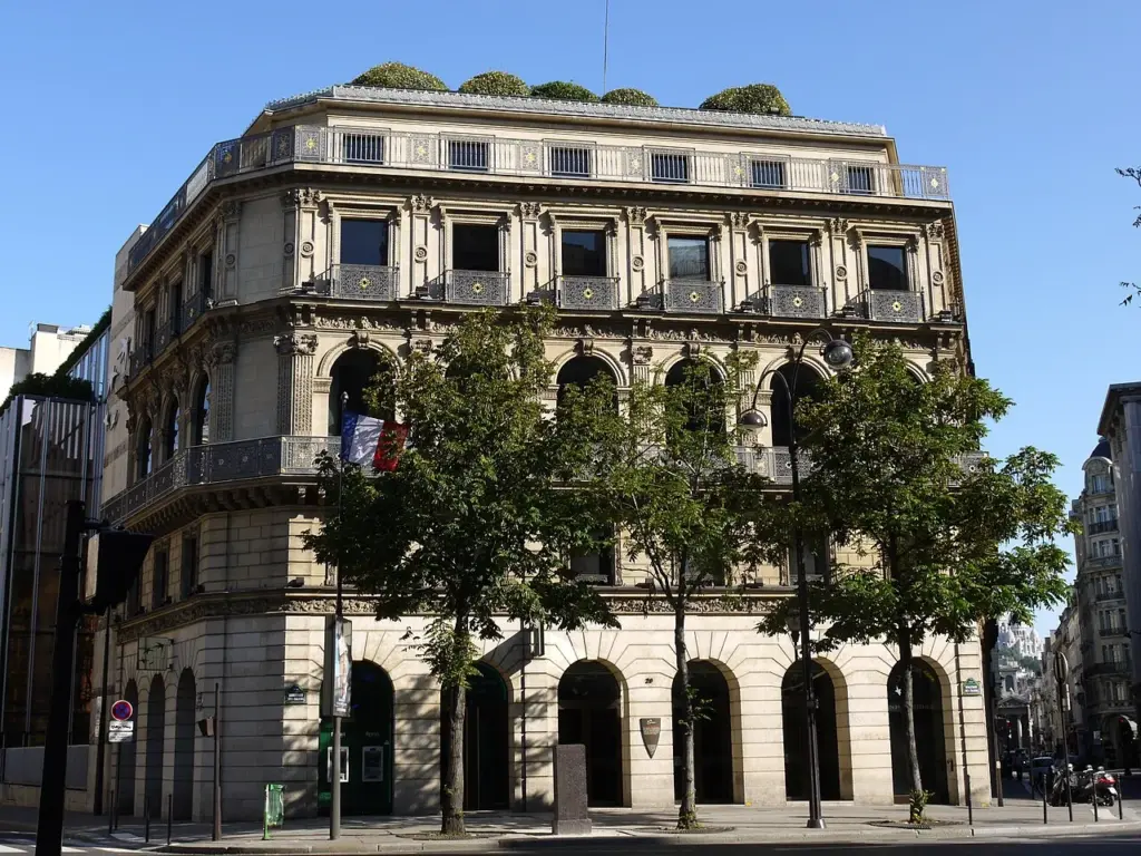 Le siège de BNP Paribas, boulevard des Italiens à Paris