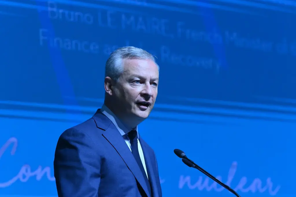 Bruno Le Maire, ancien ministre de l'Économie et des Finances, en 2021