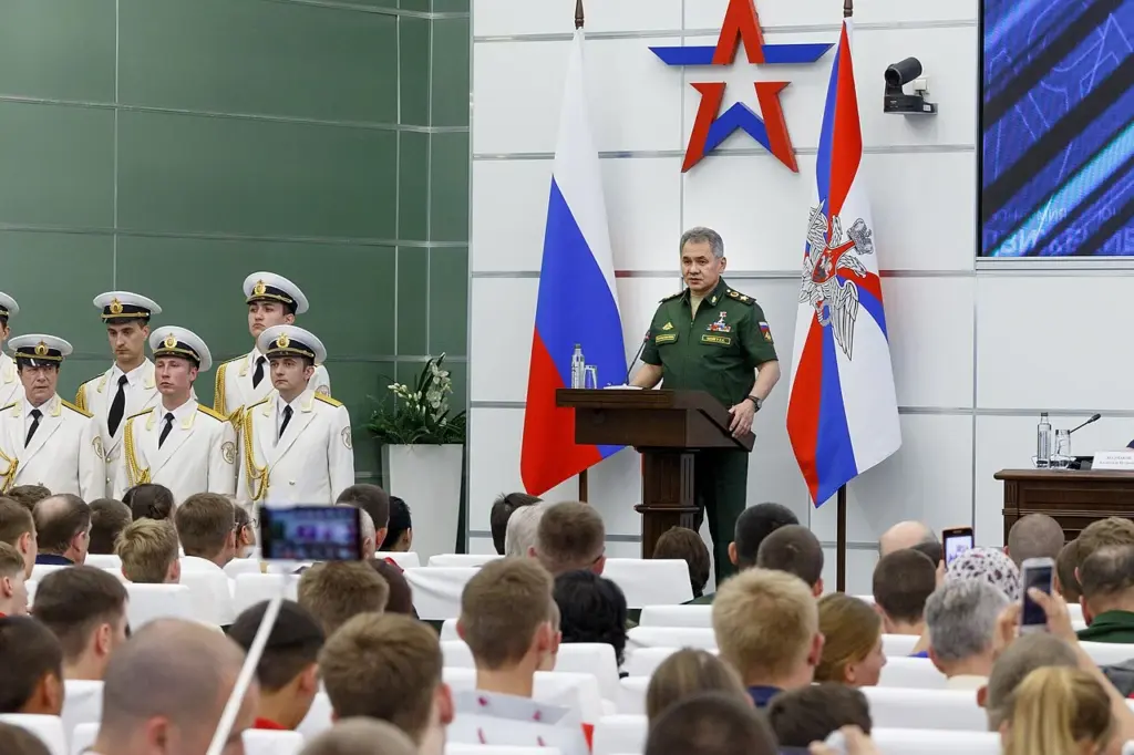 Rassemblement du mouvement de jeunesse militaro-patriotique Iounarmia à Koubinka, près de Moscou, en 2016 (photo d'archives)
