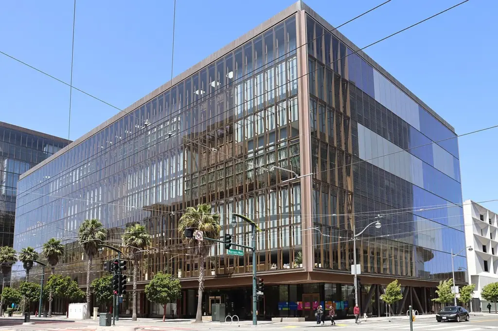 Immeuble du 1515 Third Street, à San Francisco, qui a abrité le siège d'OpenAI