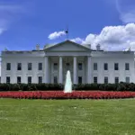 La Maison-Blanche a Washington, siege du memorandum presidentiel sur les cyberattaques privees