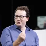 Dario Amodei, PDG et cofondateur d'Anthropic, lors de TechCrunch Disrupt 2023