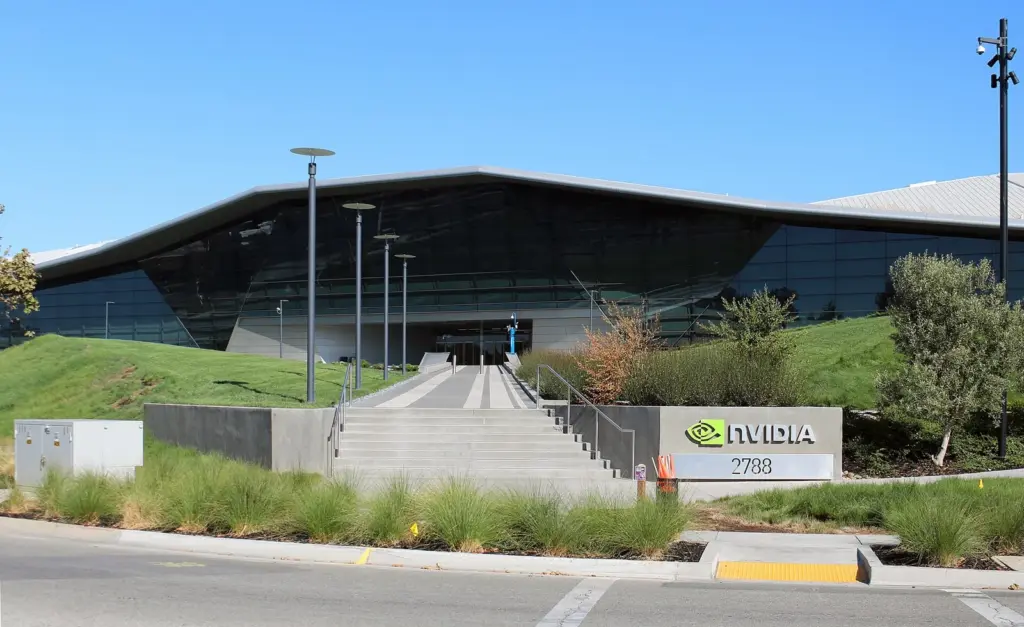 Siege de Nvidia a Santa Clara, en Californie