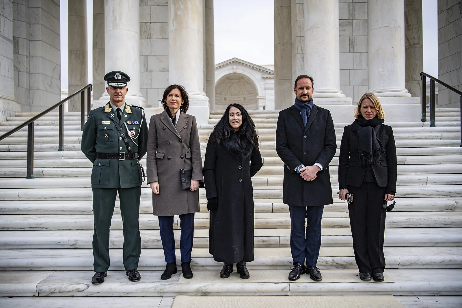 Le prince héritier Haakon de Norvège lors d'une cérémonie officielle