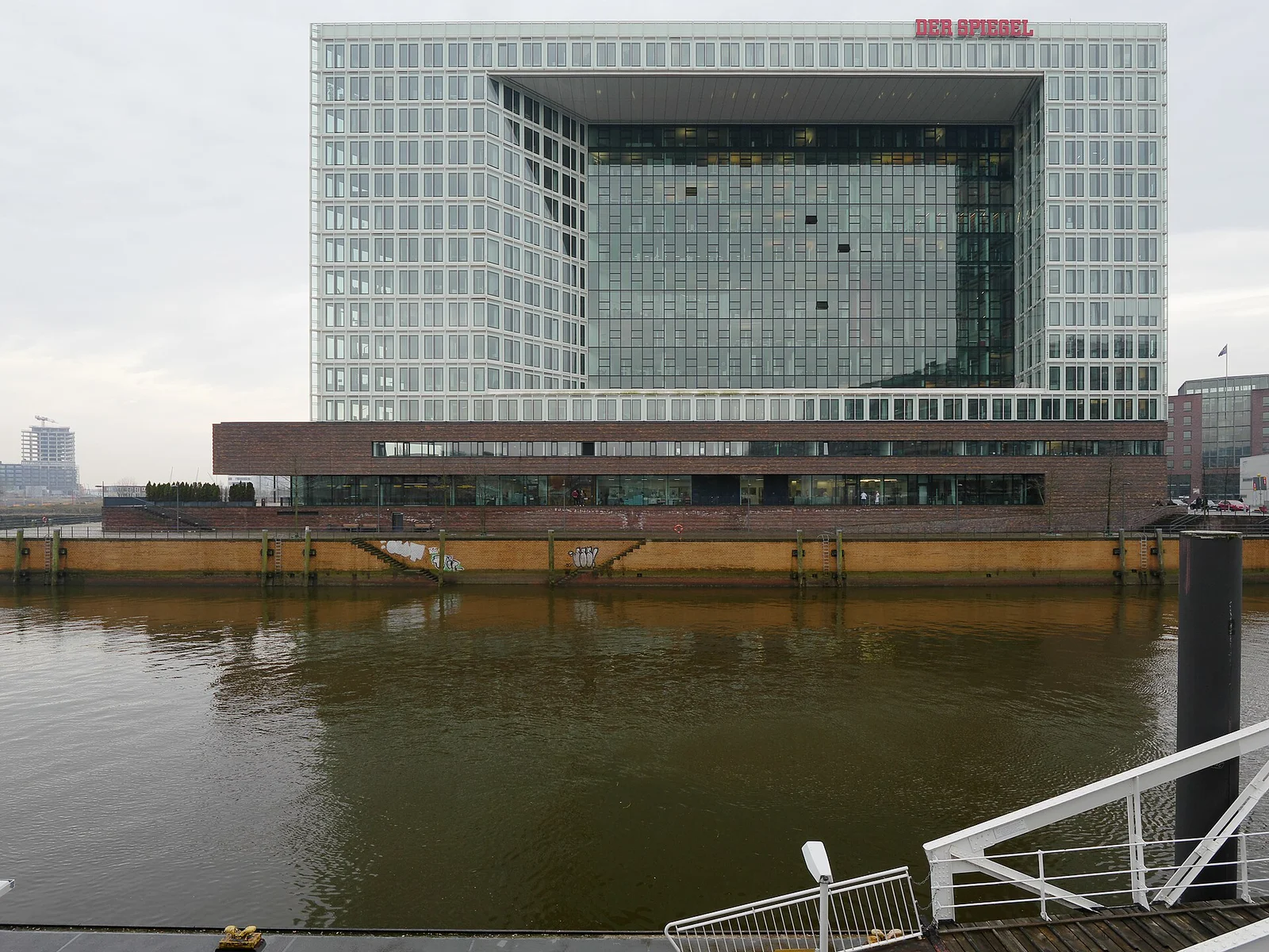 Le siège du magazine Der Spiegel, dans la HafenCity à Hambourg
