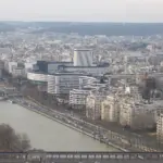 La Maison de la Radio, siege de Radio France a Paris